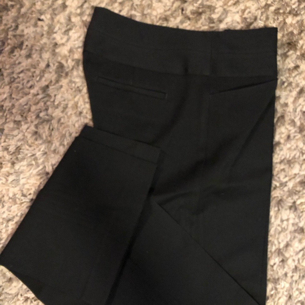 Black wide band Express dress pants